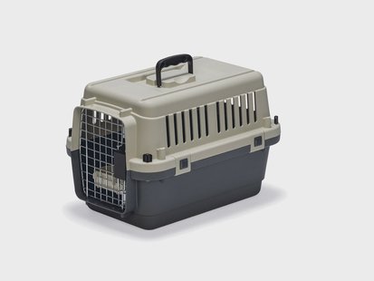 KARLIE Honden transportbox Nomad, grijs/wit (51x33,5x33 cm)