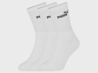 PUMA 3 Paar sokken (Wit, 35-38)