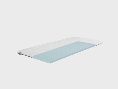 f.a.n. Hybrideschuim matras topper Flex Side Clima (Medium (H2), 90 x 200 cm)