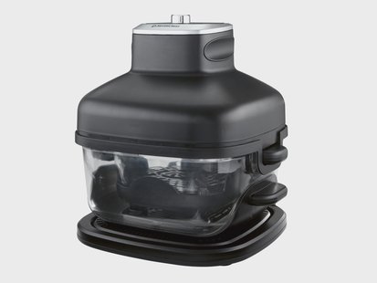 SILVERCREST Glazen airfryer met 2 schalen, 2 L en 4 L