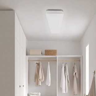 MEGAMAN LED plafondlamp Bruno, 117 cm, 56 W, IP44, wit