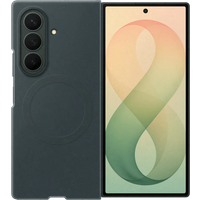 Samsung Galaxy Z Fold 8 Ultra Siliconen Back Cover met Magneet Groen