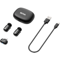 Boya Mini 2 Zwart voor Lightning