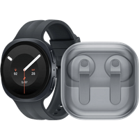 Samsung Galaxy Watch 9 5G Zwart 40mm + Samsung Galaxy Buds4 Wit