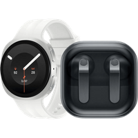 Samsung Galaxy Watch 9 Wit 40mm + Samsung Galaxy Buds4 Zwart