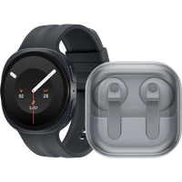 Samsung Galaxy Watch 9 Zwart 44mm + Samsung Galaxy Buds4 Wit