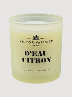 Geurkaars D'Eau Citron (Italiaanse citroenen, orris &amp; vanille)
