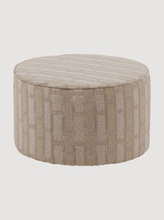 Chenille poef Sarli
