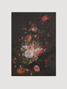 Vliesbehang Golden Age Flowers