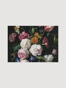 Vliesbehang Golden Age Flowers III