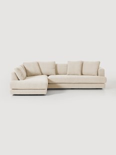 Boucl&eacute; hoekbank Tribeca