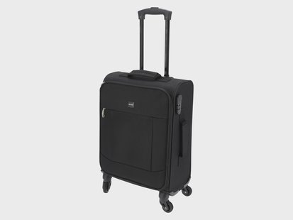 ESMARA Koffer 38 L, zwart, zacht