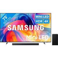Samsung Mini-led 75 M73H (2026) + Samsung HW-B66CF (2025)