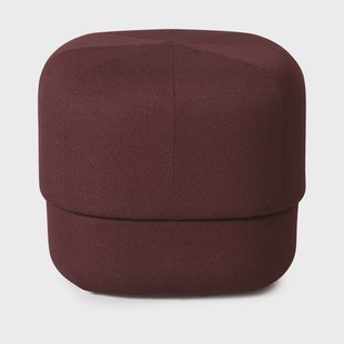Normann Copenhagen Circus poef Vidar 693 bordeauxrood, klein