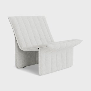 Normann Copenhagen Limit loungestoel Hallingdal 110 lichtgrijs
