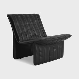 Normann Copenhagen Limit loungestoel Leer Ultra 41599 zwart