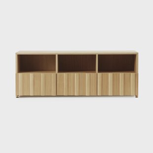 Normann Copenhagen Rib sideboard hybrid Eiken, 44x120x38 cm