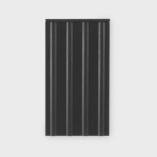 Normann Copenhagen Rib wandkast Zacht zwart, 73x40x23 cm