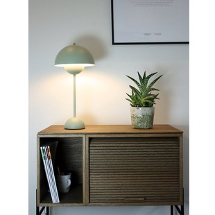 Flowerpot VP3 Taffellamp Soft Green - &Tradition - Woonkamer - Metaal