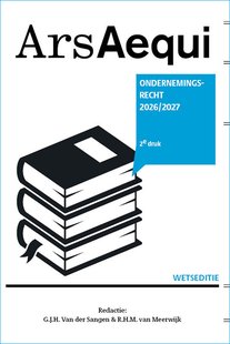 Ondernemingsrecht 2026/2027