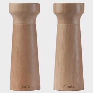Amefa Modern 676511PE27PS2, 2-delige peper- en zoutmolenset, hout, 15 cm