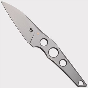 Bestech VK-Core BFK05D Bead Blasted 14C28N, vaststaand mes, Vulpex Knives design