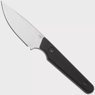 Böker Plus Sentinal 02BP0027 Stonewashed 14C28N, Black G10, vaststaand mes