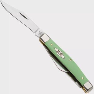 Case Medium Stockman 63832, Smooth Mint Green Synthetic, 4344 SS zakmes