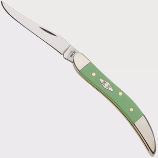 Case Small Texas Toothpick 63835, Smooth Mint Green Synthetic, 410096 SS zakmes