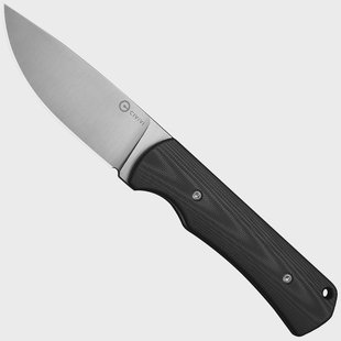 Civivi Jencks C24051-1 Satin 14C28N, Black G10, vaststaand mes