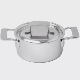 Demeyere Industry 5, 1029669 RVS kookpan met deksel, 16 cm, 1.5l