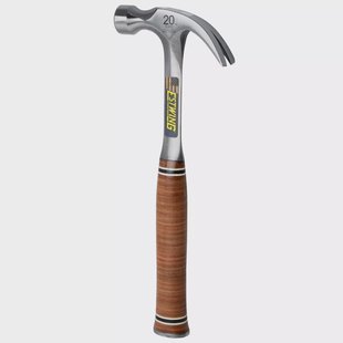 Estwing E20C Curved Claw Hammer EWEE20C Stacked Leather Grip, klauwhamer 567 gram