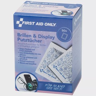 First Aid Only Lens Cleaning Wipes P-10300, reinigingsdoekjes, 50 stuks
