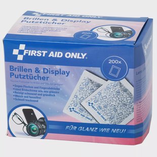 First Aid Only Lens Cleaning Wipes P-10301, reinigingsdoekjes, 200 stuks
