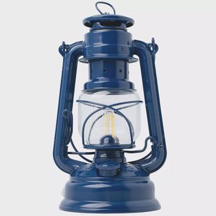 Feuerhand Baby Special 276 Kobalt Blauw, 276-LED-BL, LED stormlamp