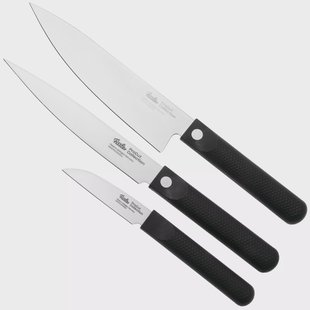 Fissler ProCut 001-039-03-000/0, 3-delige messenset met koksmes, vleesmes en officemes