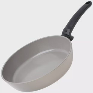 Fissler Ceratal Evo Comfort 113-002-26-100-0 Warm Grey, koekenpan 26 cm