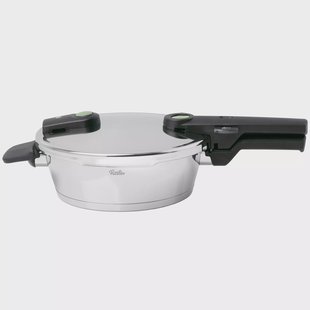 Fissler Vitaquick Elemental 600-460-02-000/0 Sage Green, snelkookpan, 22 cm, 2,5l