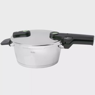 Fissler Vitaquick Elemental 600-460-03-000/0 Sage Green, snelkookpan, 22 cm, 3,5l