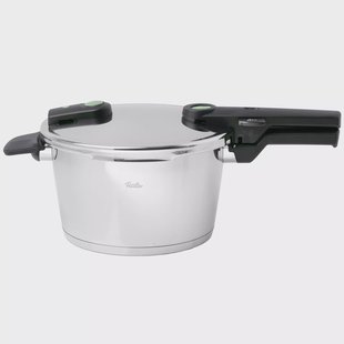 Fissler Vitaquick Elemental 600-460-04-000/0 Sage Green, snelkookpan, 22 cm, 4,5l