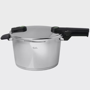 Fissler Vitaquick Elemental 600-860-08-000/0 Sage Green, snelkookpan, 26 cm, 8l
