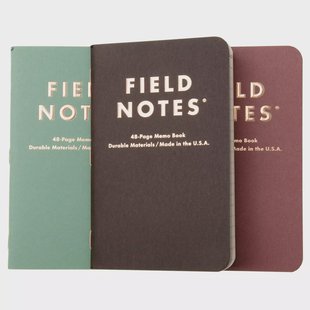 Field Notes Lucky FNC-70 Spring 2026 Quarterly Edition, Ruled 3-Pack, notitieboekjes