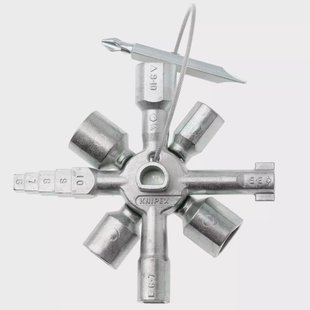 KNIPEX TwinKey 001101, schakelkastsleutel