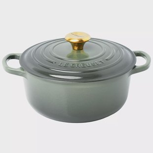 Le Creuset Signature 21177201734441 Thyme, braadpan/cocotte, 20 cm, 2,4L