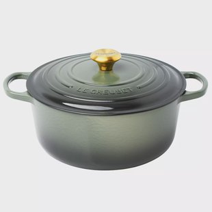 Le Creuset Signature 21177281734441 Thyme, braadpan/cocotte, 28 cm, 6,7L
