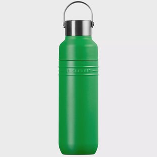 Le Creuset On The Go 41066284080001 dubbelwandige drinkfles, Bamboo, 0,5 L