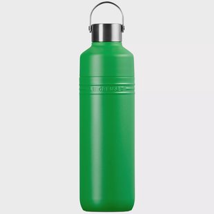 Le Creuset On The Go 41066334080001 dubbelwandige drinkfles, Bamboo, 1,0 L