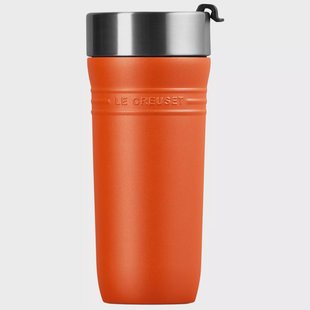Le Creuset On The Go 41067190900001 thermosbeker oranjerood, 0,35 L
