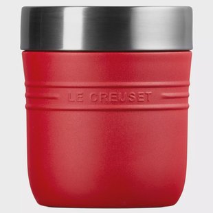 Le Creuset On The Go 41068120600001 lunchbeker, kersenrood, 0,5 L