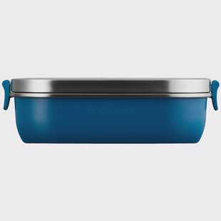 Le Creuset On The Go 41069226420001 lunchbox, Deep Teal, 0,9 l